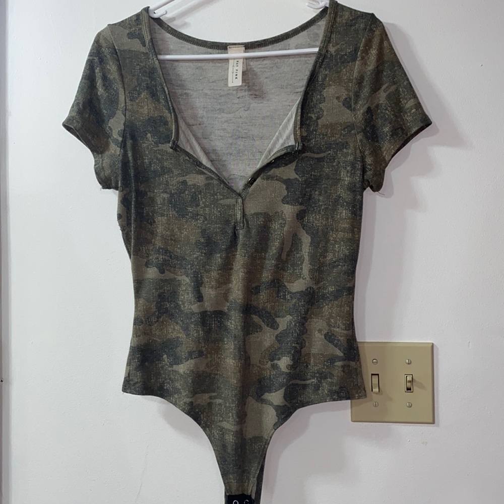 Camo bodysuit